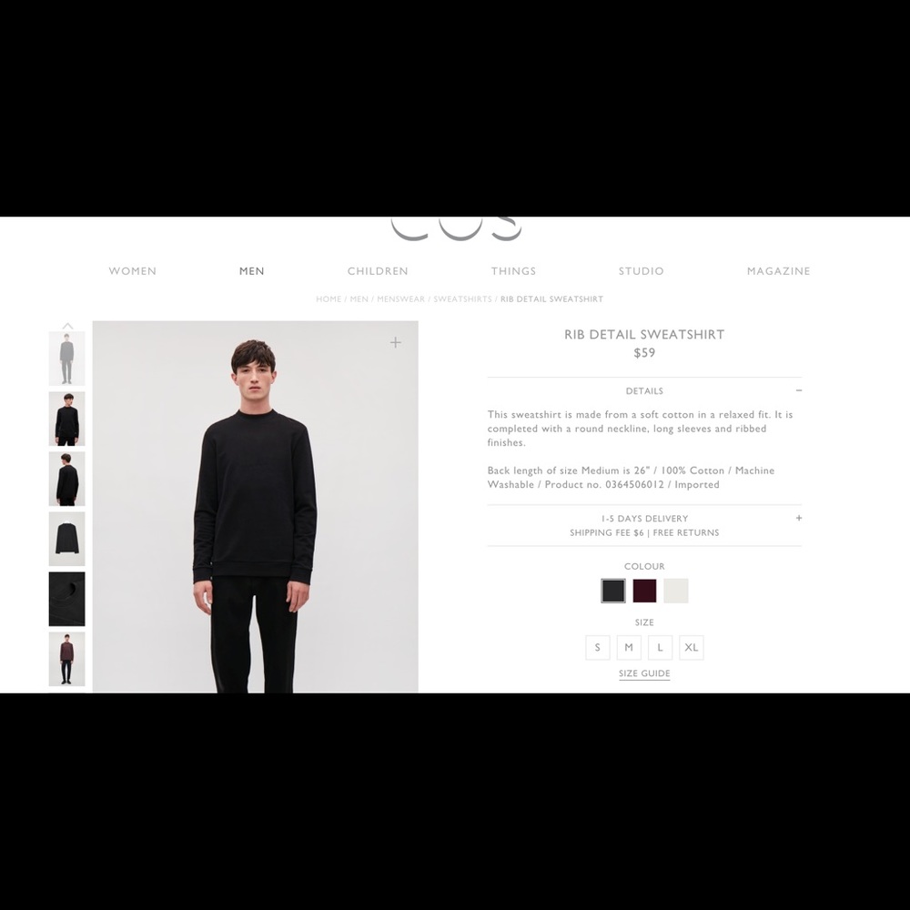 Cos Sweatshirt - Picture 6 of 6